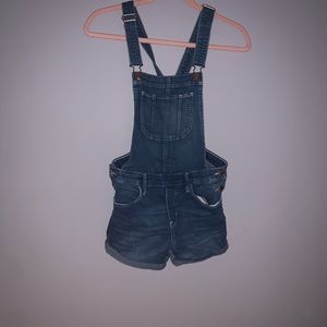 &denim overalls~ size 13-14Y